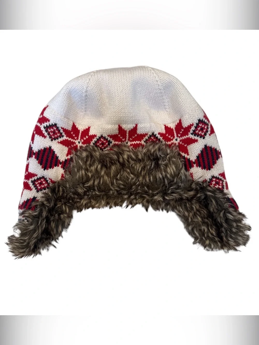 Janie & Jack fair isle scarf and hat🫎❄️